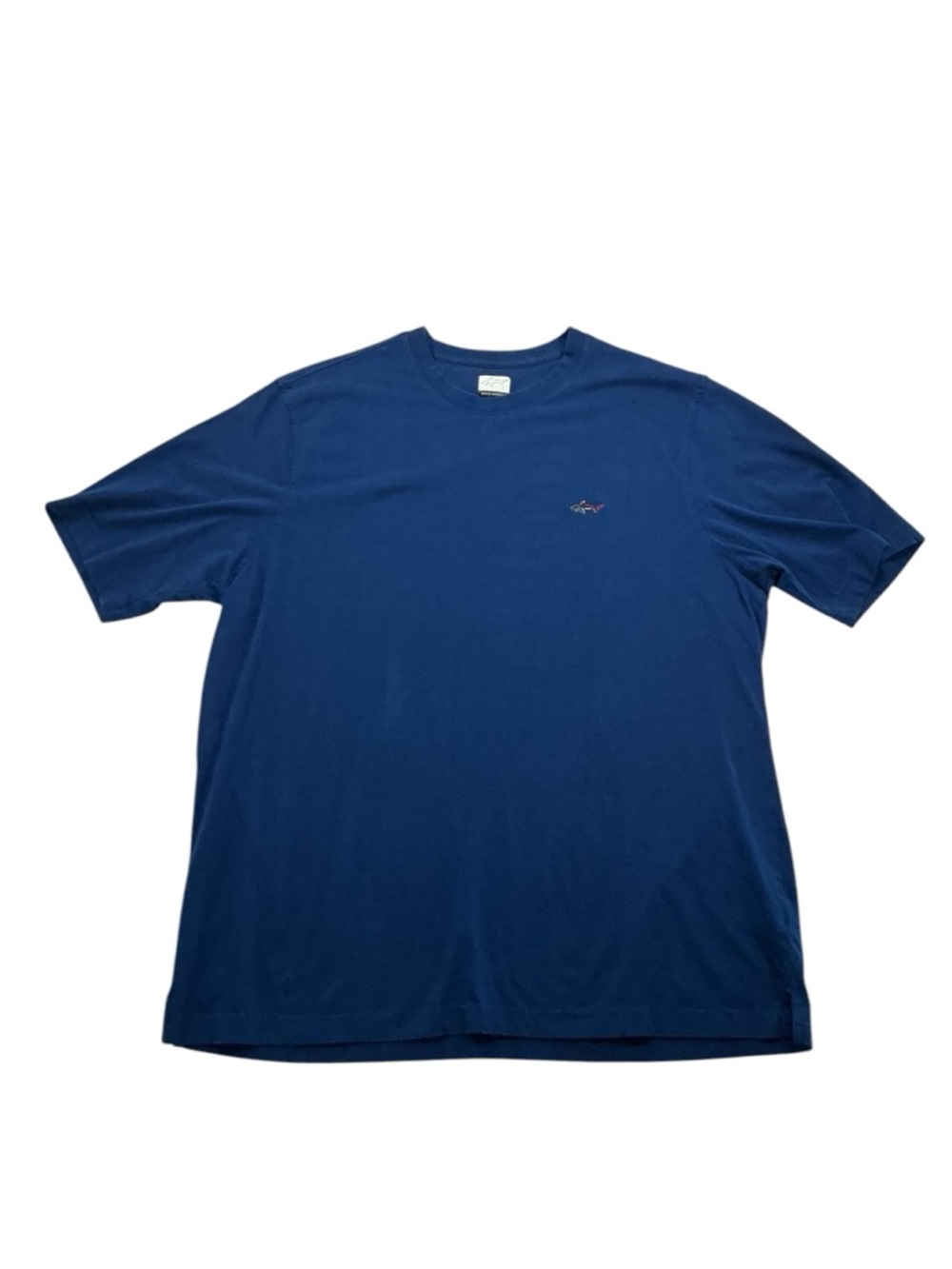 Men’s Greg Norman Collection Short Sleeve Blue Crewneck Golf Tee -Sz. XXL